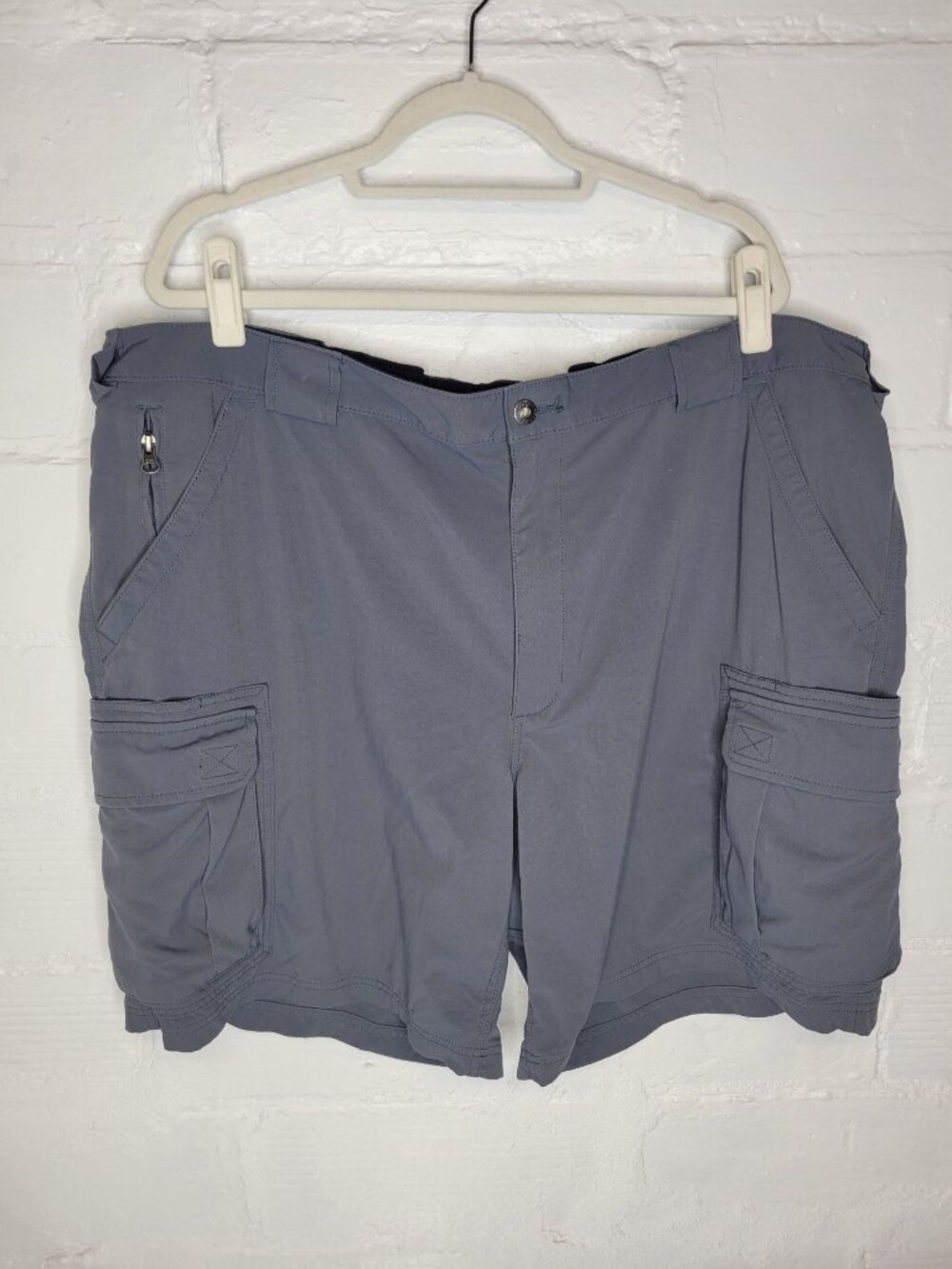 Duluth Trading Co Men's 3XL Cargo Shorts Gray